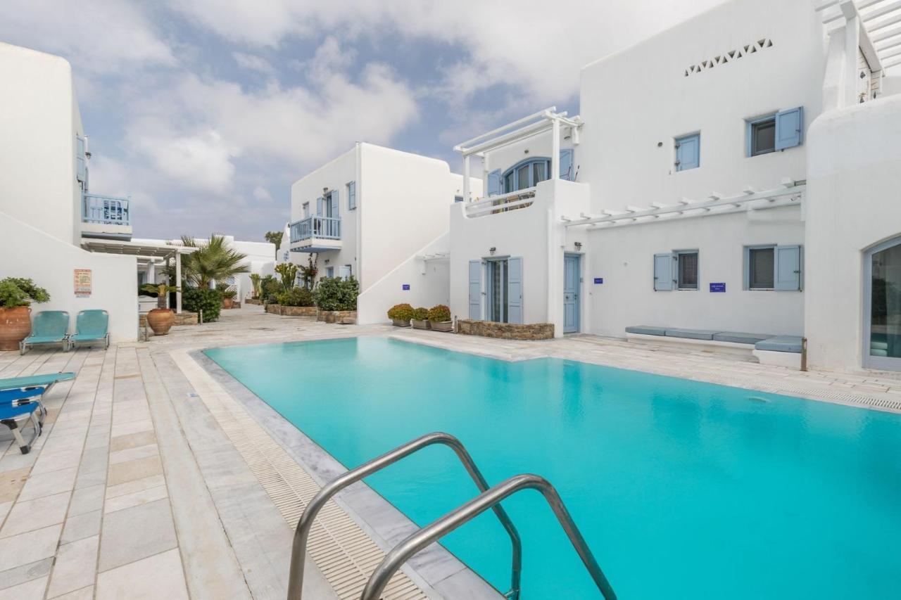 Ivi Mykonean Suites Mimoza Ornos Beach Exterior foto