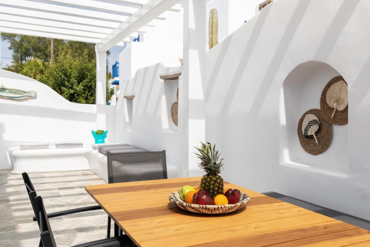 Ivi Mykonean Suites Mimoza Ornos Beach Exterior foto